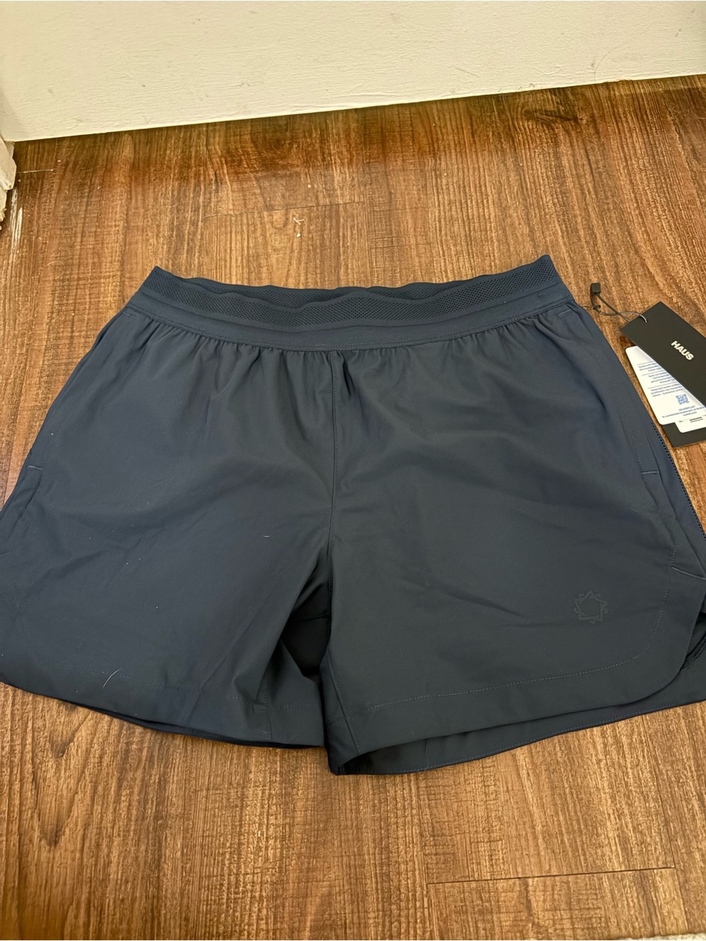 Men's Athletic Shorts in Navy - Lightweight Stretch Performance